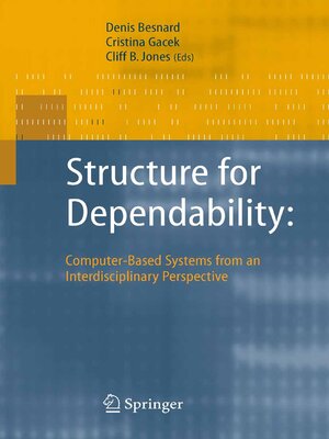 cover image of Structure for Dependability